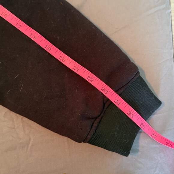 Rerun Men's Black Hooded Jacket Size Large - Picture 8 of 10